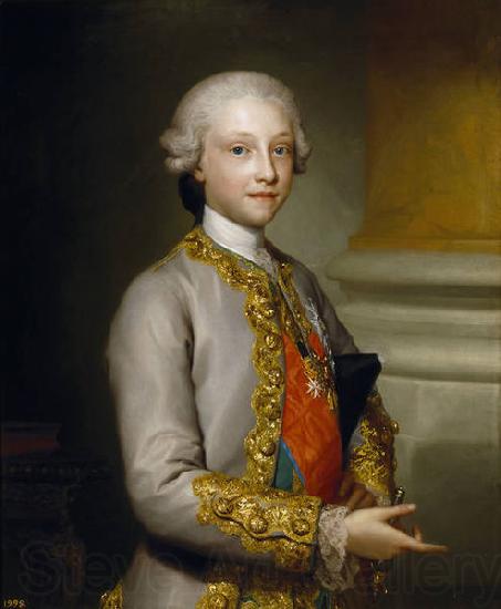 Anton Raphael Mengs Portrait of the Infante Gabriel of Spain Germany oil painting art